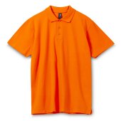Рубашка поло мужская Spring 210, оранжевая
