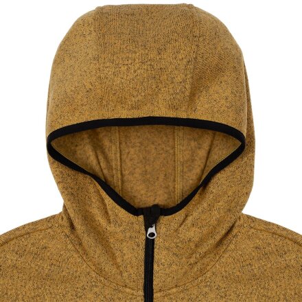 Жилет с капюшоном унисекс Gotland, горчичный Жилет с капюшоном унисекс Gotland, горчичный