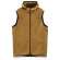 Жилет с капюшоном унисекс Gotland, горчичный Жилет с капюшоном унисекс Gotland, горчичный