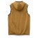 Жилет с капюшоном унисекс Gotland, горчичный Жилет с капюшоном унисекс Gotland, горчичный