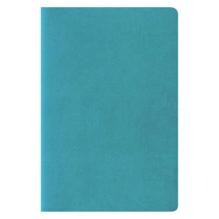 Блокнот Corsa slim, бирюзовый