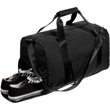 Сумка дорожная urbanPulse, черная Сумка дорожная urbanPulse, черная