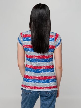 Футболка женская Rayet Lady двусторонняя, красная с синим Футболка женская Rayet Lady двусторонняя, красная с синим