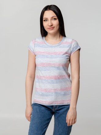 Футболка женская Rayet Lady двусторонняя, красная с синим Футболка женская Rayet Lady двусторонняя, красная с синим