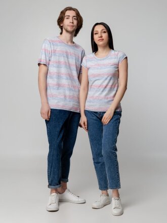 Футболка женская Rayet Lady двусторонняя, красная с синим Футболка женская Rayet Lady двусторонняя, красная с синим