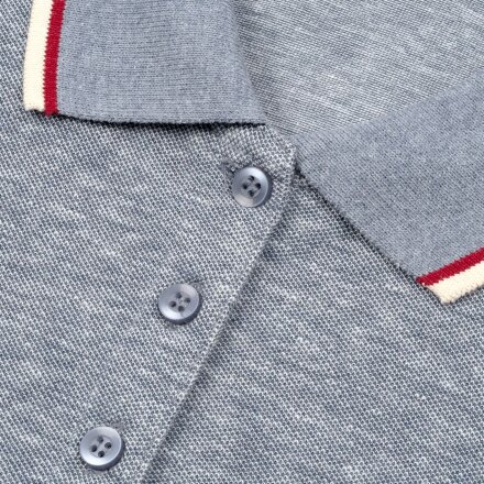 Рубашка поло мужская Paname Men, голубой меланж Рубашка поло мужская Paname Men, голубой меланж