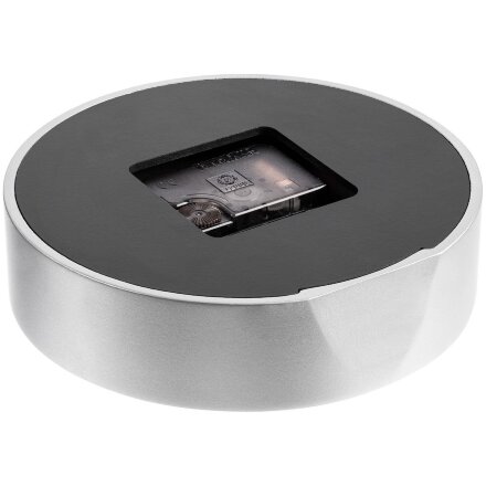 Часы настольные Bronco XXS Sparky, серебристые Часы настольные Bronco XXS Sparky, серебристые