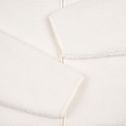 Куртка унисекс Oblako, молочно-белая Куртка унисекс Oblako, молочно-белая