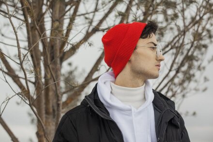 Шапка Life Explorer, красная (алая) Шапка Life Explorer, красная (алая)