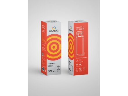 Термос Relaxika 101 , 500 мл, стальной Термос Relaxika 101 , 500 мл, стальной