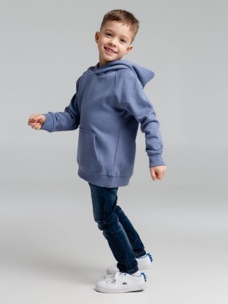 Толстовка детская Stellar Kids, синяя Толстовка детская Stellar Kids, синяя