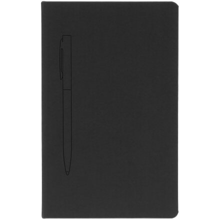 Ежедневник Magnet Shall, недатированный, черный Ежедневник Magnet Shall, недатированный, черный