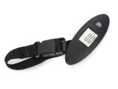 Багажные весы с покрытием soft touch Gravity, черный Багажные весы с покрытием soft touch Gravity, черный