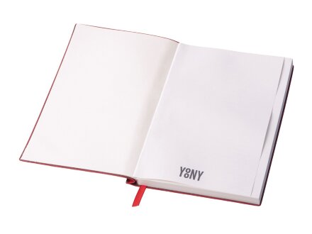 Блокнот А5 Scribe, гибкая обложка, 96 листов 80 гр/м2, красный