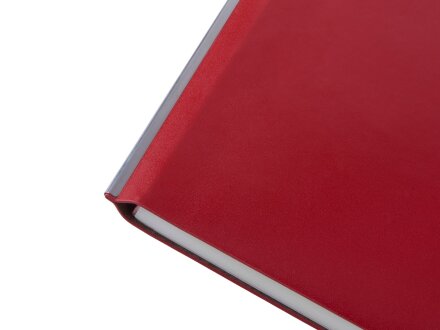 Блокнот А5 Scribe, гибкая обложка, 96 листов 80 гр/м2, красный