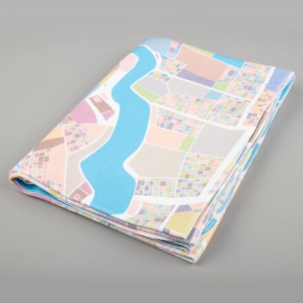 Флисовый плед Feltro Color Plus с печатью на заказ, S Флисовый плед Feltro Color Plus с печатью на заказ, S