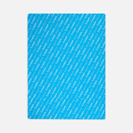Флисовый плед Feltro Color Plus с печатью на заказ, S