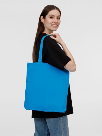 Холщовая сумка Avoska, ярко-голубая Холщовая сумка Avoska, ярко-голубая