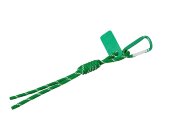 Брелок-веревочка на карабине Trinket, зеленый Брелок-веревочка на карабине Trinket, зеленый