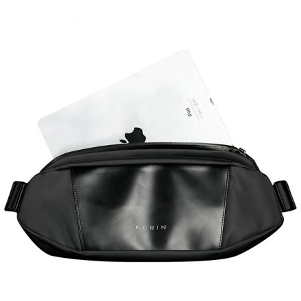 Сумка кросс-боди FlipSling, черная Сумка кросс-боди FlipSling, черная