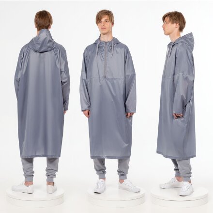 Дождевик-анорак R1, серый Дождевик-анорак R1, серый