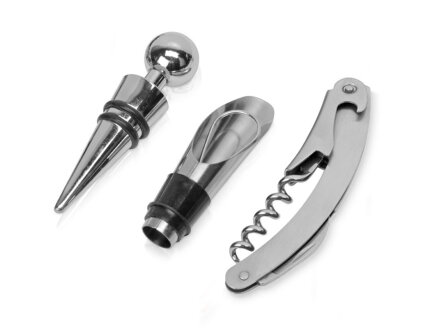 Набор аксессуаров для вина Pinotage со стеклянной крышкой Набор аксессуаров для вина Pinotage со стеклянной крышкой