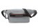 Сумка на пояс SWISSGEAR, светло-серая, полиэстер с плетением рип-стоп, 38 x 5 x 15 см с нанесением логотипа
