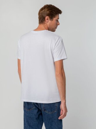 Футболка унисекс T-bolka 140, белая Футболка унисекс T-bolka 140, белая