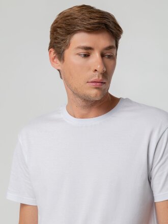 Футболка унисекс T-bolka 140, белая Футболка унисекс T-bolka 140, белая