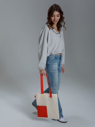 Шопер Onlook, неокрашенный с красным Шопер Onlook, неокрашенный с красным