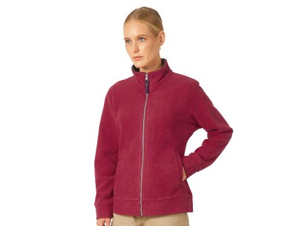 Куртка флисовая Nashville женская, красный/пепельно-серый Куртка флисовая Nashville женская, красный/пепельно-серый
