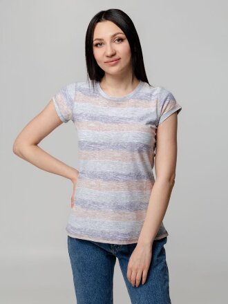 Футболка женская Rayet Lady двусторонняя, оранжевая с фиолетовым Футболка женская Rayet Lady двусторонняя, оранжевая с фиолетовым