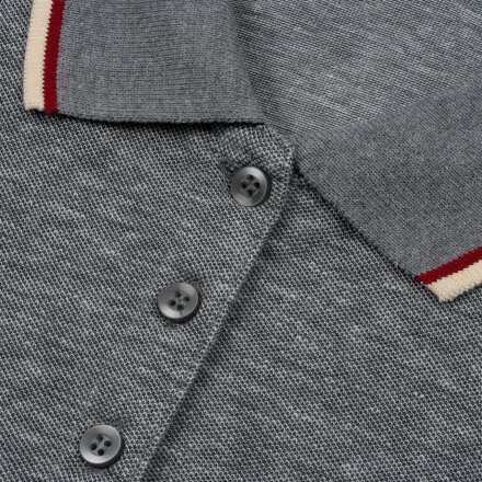 Рубашка поло женская Paname Women, черный меланж Рубашка поло женская Paname Women, черный меланж