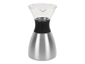 Кофеварка POUR OVER, 1000 мл, серебристый/черный Кофеварка POUR OVER, 1000 мл, серебристый/черный