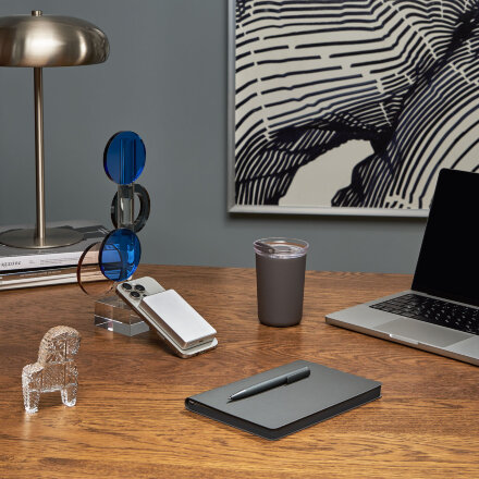 Шариковая ручка Aspen, серая Шариковая ручка Aspen, серая