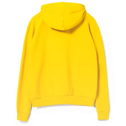 Толстовка с капюшоном Unit Kirenga, желтая Толстовка с капюшоном Unit Kirenga, желтая