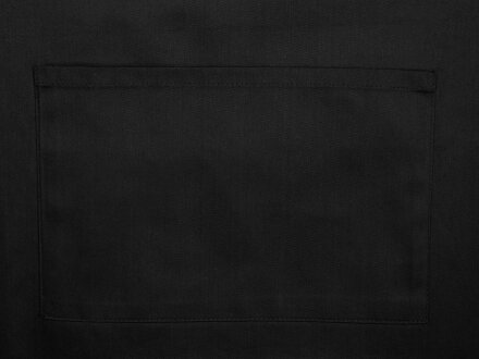 Хлопковый фартук 180gsm, черный Хлопковый фартук 180gsm, черный
