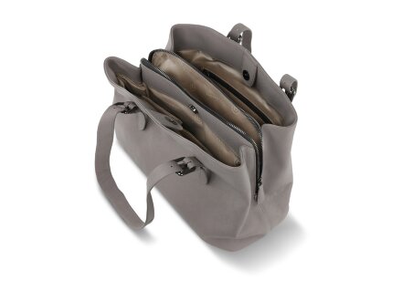 Сумка женская BUGATTI Bella, бежевая, воловья кожа/полиэстер, 33х14х25 см Сумка женская BUGATTI Bella, бежевая, воловья кожа/полиэстер, 33х14х25 см