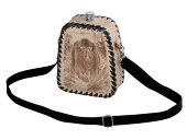 Фляга 509(белая кожа), 1л Фляга 509(белая кожа), 1л