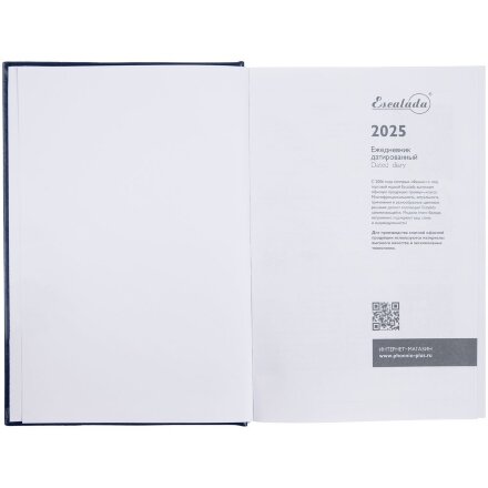 Ежедневник Baza, датированный, синий Ежедневник Baza, датированный, синий