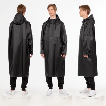 Дождевик-анорак R1, черный Дождевик-анорак R1, черный