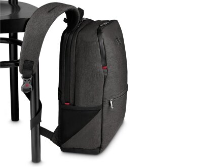 Рюкзак WENGER MX Reload 14, серый, 100% полиэстер, 28х18х42 см, 17 л Рюкзак WENGER MX Reload 14, серый, 100% полиэстер, 28х18х42 см, 17 л