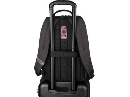 Рюкзак WENGER MX Reload 14, серый, 100% полиэстер, 28х18х42 см, 17 л Рюкзак WENGER MX Reload 14, серый, 100% полиэстер, 28х18х42 см, 17 л