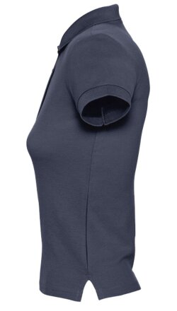 Рубашка поло женская People 210, темно-синяя (navy) Рубашка поло женская People 210, темно-синяя (navy)