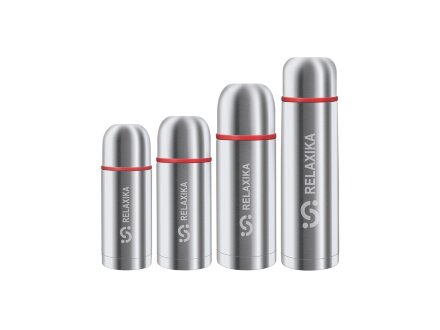 Термос Relaxika 102, 2 чашки, 1000 мл, стальной Термос Relaxika 102, 2 чашки, 1000 мл, стальной