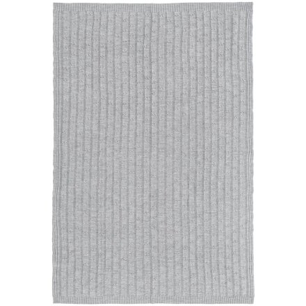 Плед Trenza, светло-серый Плед Trenza, светло-серый