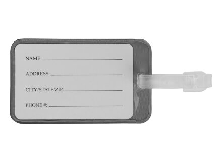 Бирка для багажа Voyage 2.0, черный Бирка для багажа Voyage 2.0, черный