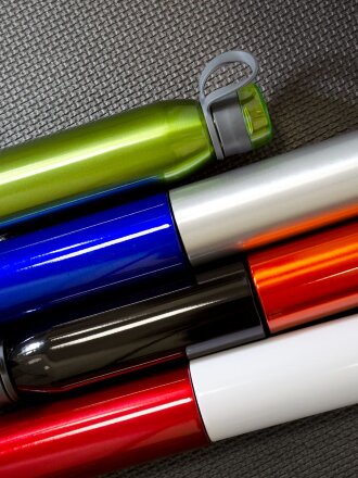 Спортивная бутылка для воды Korver, оранжевая Спортивная бутылка для воды Korver, оранжевая