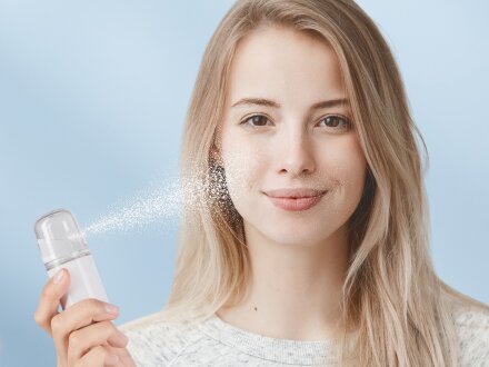 Портативный увлажнитель для лица Refresh, белый Портативный увлажнитель для лица Refresh, белый