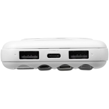 Внешний аккумулятор Omni Qi 10000 мАч, белый Внешний аккумулятор Omni Qi 10000 мАч, белый